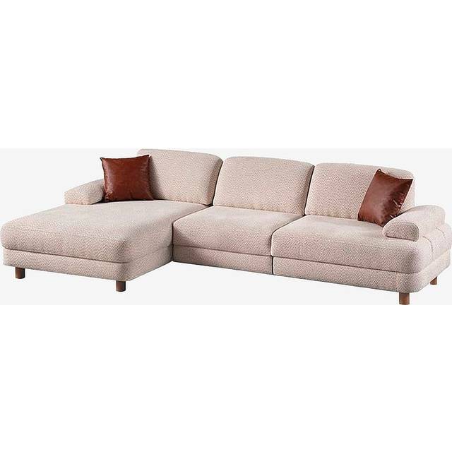 Hanah Home - Hörn Bäddsoffa Nice Left - Beige - Soffor - Från Homeroom