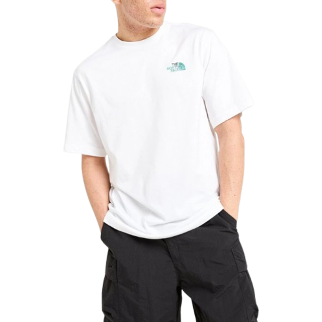 The North Face Graphic Oversized T-Shirt - White - Mens - XL