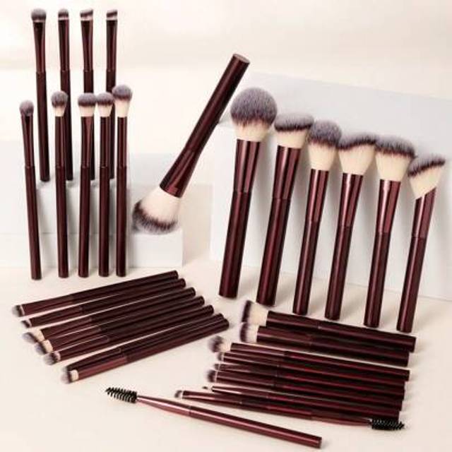 SHEIN 32/20/15pcs Makeup Brush Set Soft Makeup Brush Sets Cosmetic Brush Beauty Brushes Foundation Brush Power Makeup Brush BlushBrush Concealer Brush Highl