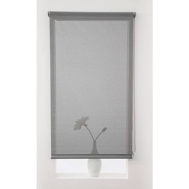 RULLGARDIN HASTA SCREEN 90X250CM MÖRKGRÅ