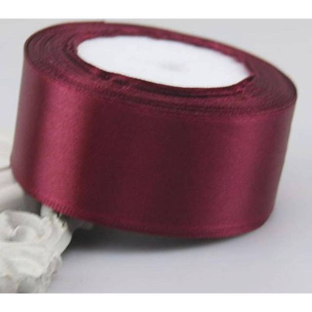 SHEIN 1 Roll 4cm Wide Satin Ribbon With Bowknot For Hair Decor, Cake Decorating, Baking & Tying, Back To School Valentine Day