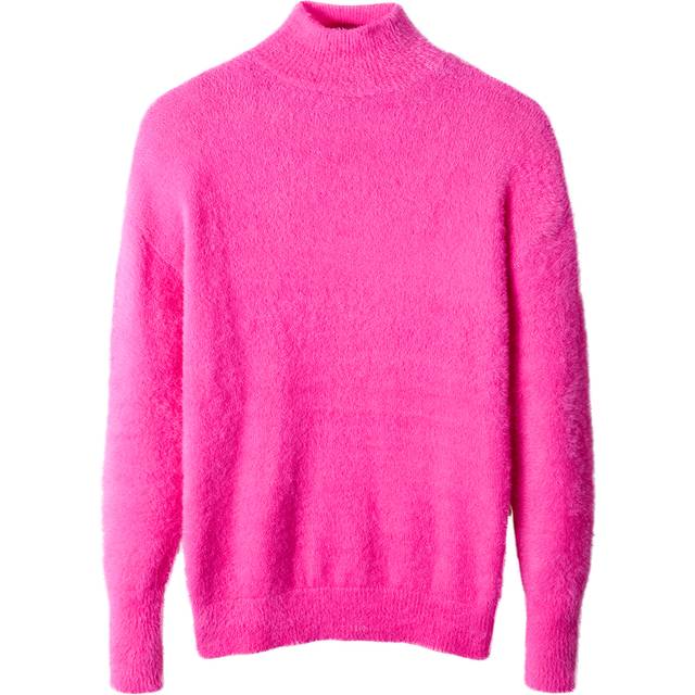 Women's Fabulous Fluffy Knit Jumper - Size 14 - Pink - by Joe Browns