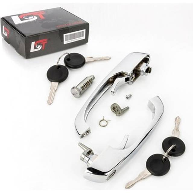 2x Handle Lock Door With Lock Front Left Right For Vw Transporter T2 2