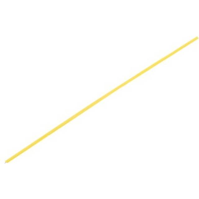 Twist Ties 0.5 Feet Yellow Plastic Metal Core, Reusable Cable Cord Wire Garden