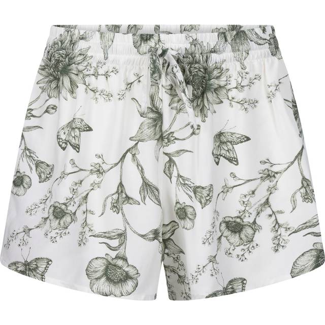 Hunkemöller Pyjama Shorts White - M