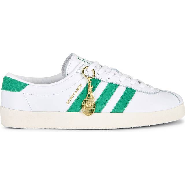 adidas Originals X Sporty & Rich Blanc Sneaker in Cloud White Off White & Court Green - White. Size 7 (also in 10, 11, 5.5, 6, 7.5, 8, 8.5, 9, 9.5). - Cloud White  Off White  & Court Green (7)