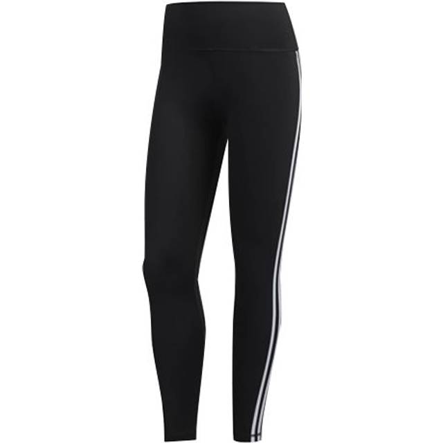 Adidas BT 2.0 3-Stripes 7/8 Training Tights Women Bottoms Black FJ7181 XS