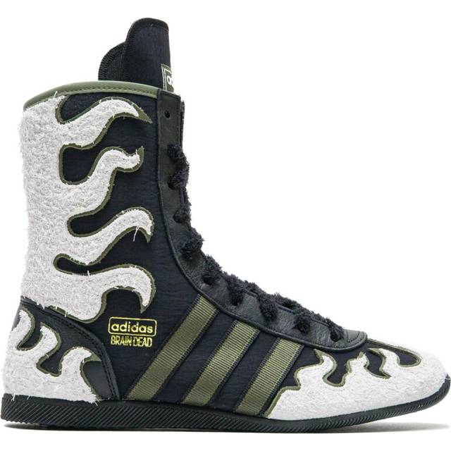 Adidas Originals x Brain Dead Japan HI | Black | Size: 38 2/3 - Gold (38 2/3)