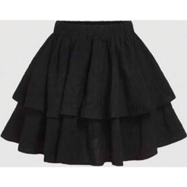 SHEIN New Ladies&#39; High Waist A-Line Puff Cake Skirt, Slimming Skirt