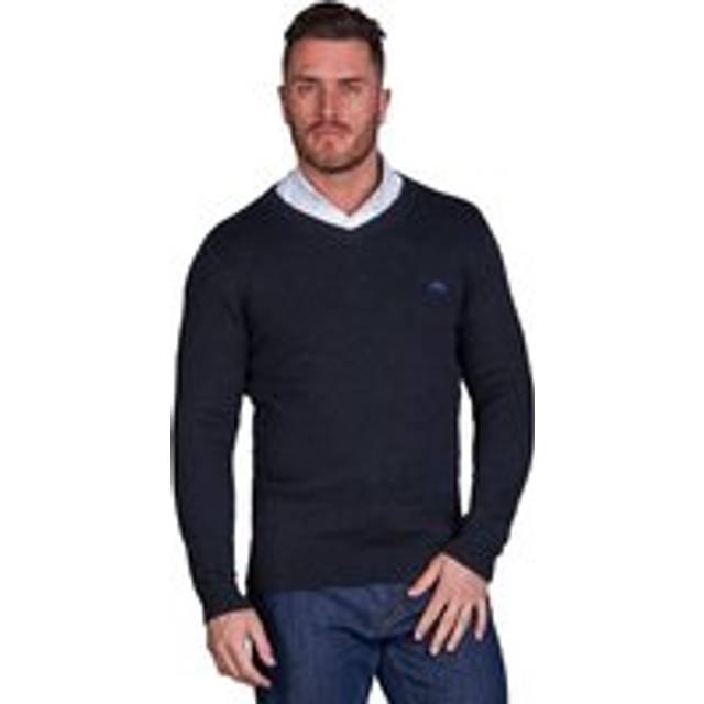 Raging Bull Classic V Neck Mens Knit -