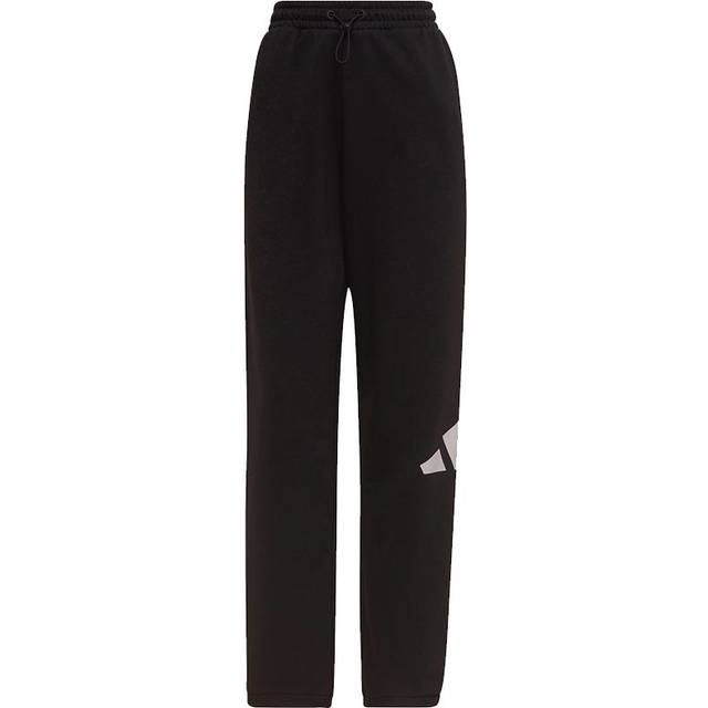 Adidas Logo Knit Track Pants Women Bottoms Black HI1202 S