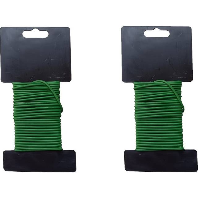 TEMU 2pcs Soft Twist Ties For Garden, 65.6ft Tpr Plant Support, Reusable &, Strong & Flexible, For Tomato Plants, Vines, Stems & Garden Organization