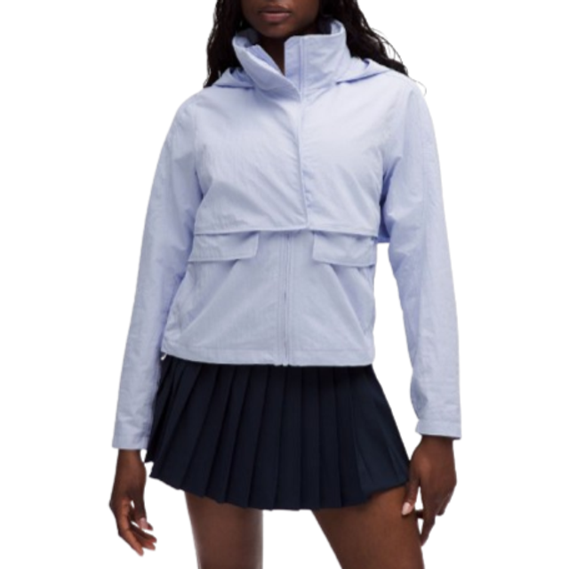lululemon – Women's Always Effortless Classic-Fit Jacket – Color Blue – Size 4 - Serene Blue