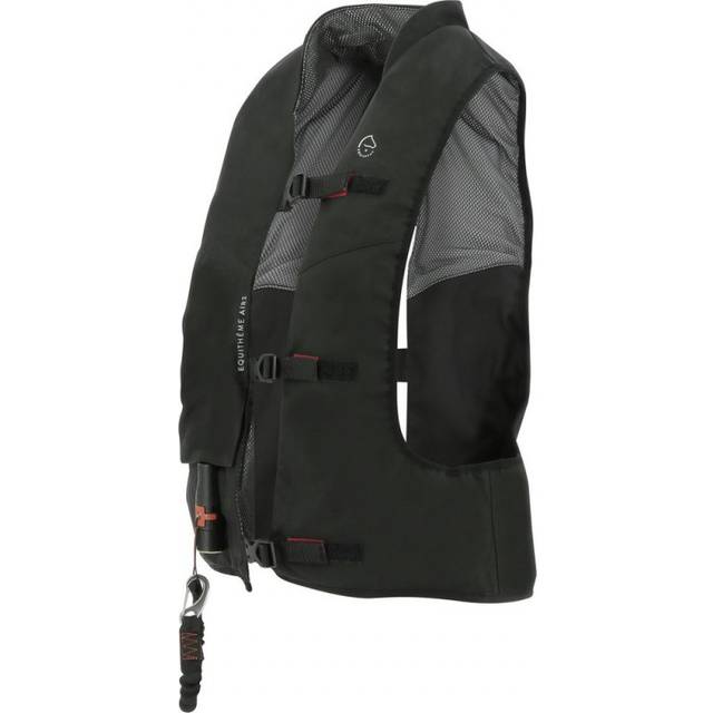 Equitheme AIR2 Airbag Body Protector Säkerhetsväst - Svart Junior L