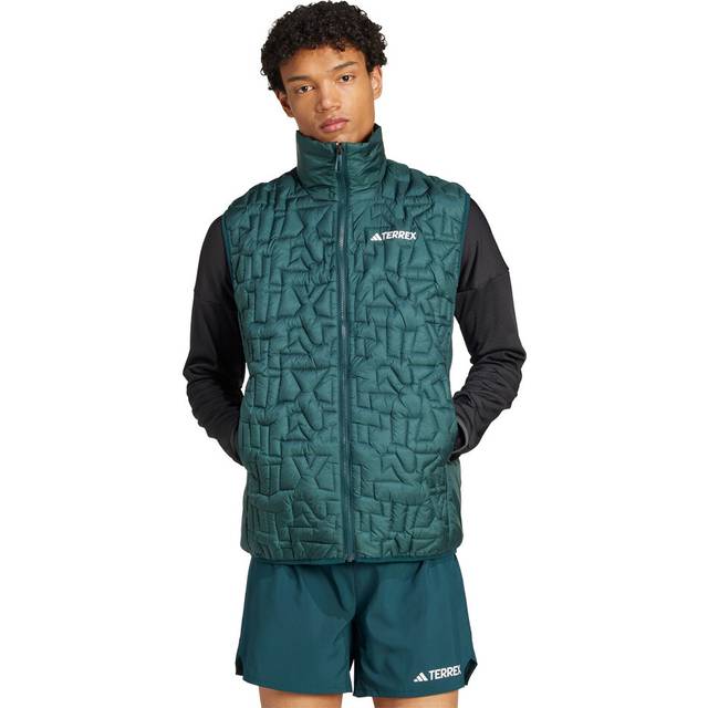Sleeveless down jacket adidas Terrex Xperior Primaloft - Vert