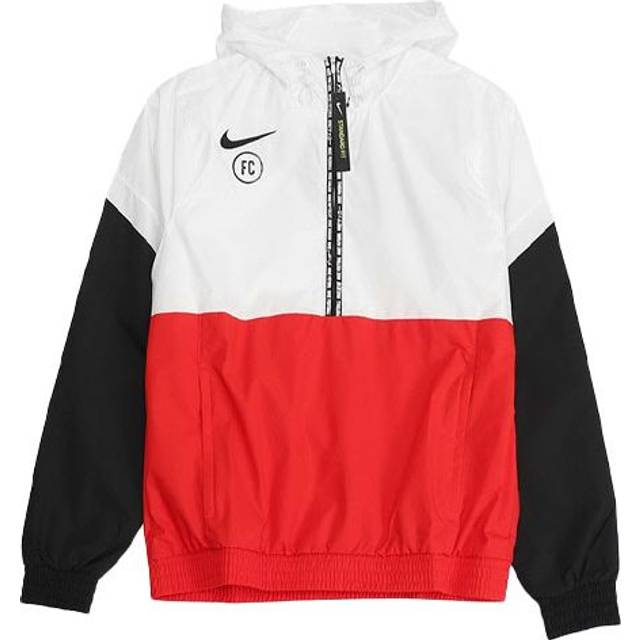 Nike hooded Half Zipper Splicing Pullover Sports Jacket Multicolor CD0559-100 - Default Color