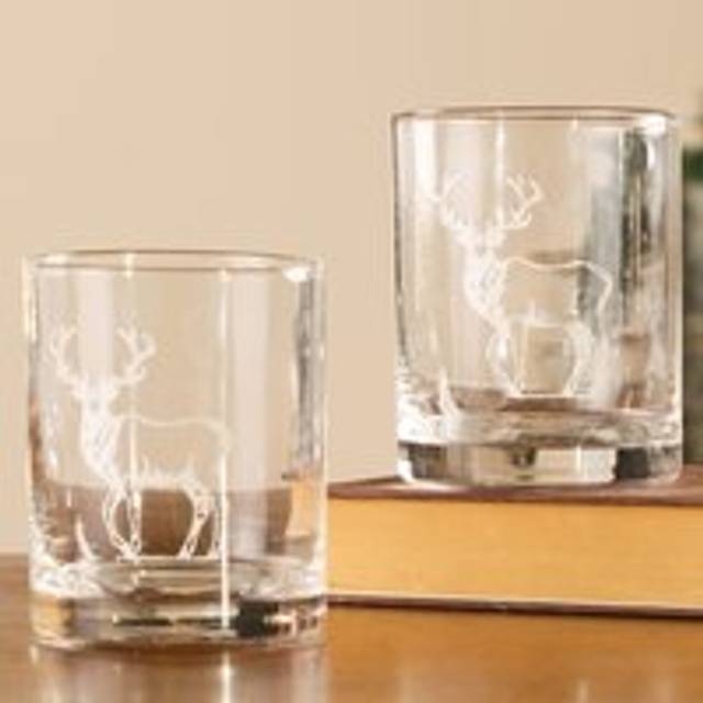 Set of 4 Ribbed Vinatge Wedding Red Wine Glasses Wine Goblets - Clear - 4 Pack
