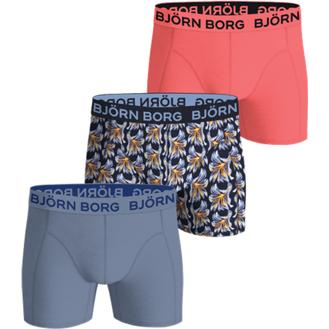 Björn Borg Cotton Stretch Boxers 3-pack Multi, 122-128