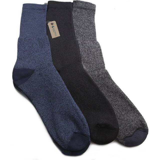 Mens Heavy Duty Work Socks use with Steel Toe Capped Boots (Pack of 3) 6-11