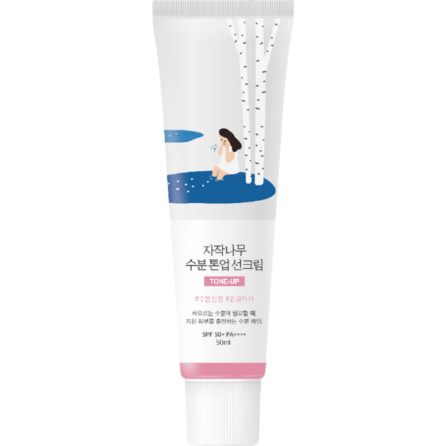 ROUND LAB Birch Juice Moisturizing Tone Up Sunscreen Spf 50+ Pa++++ |Nude |50 ml