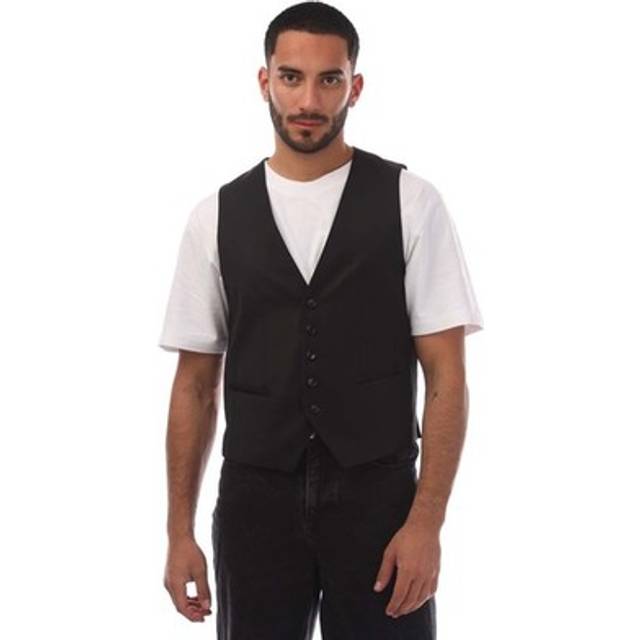 Hugo Boss Men's T-Harvers4 Waistcoat - Black - Size: Regular/46