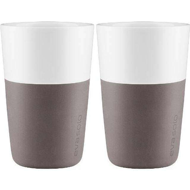 Eva Solo - Caffe Lattemugg 36 cl 2-pack Elephant Grey