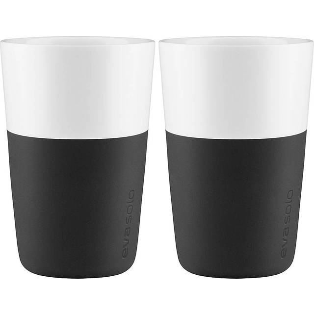 Eva Solo - Caffe Lattemugg 36 cl 2-pack Carbon Black