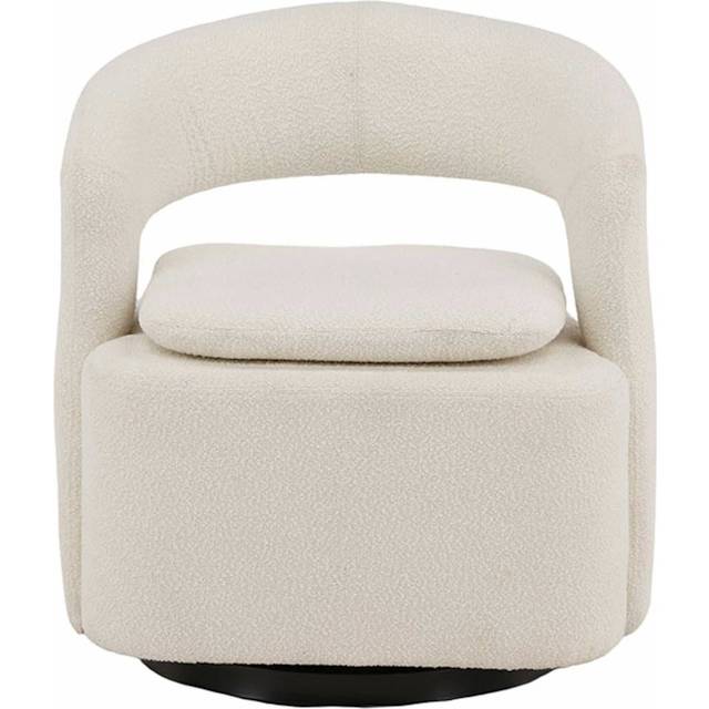 Venture Home Bouclé Loungestol Laurel Med Drejefunktion Lænestol 75cm