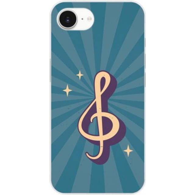 Silicone Case - Apple Iphone 16e Compatible - Retro Floor Key Design