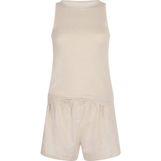 Hunkemöller Pyjamaset Singlet Jersey Beige - M