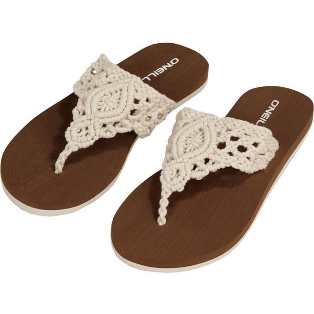 O'Neill Women's Ditsy Crochet Sandals Sandaler Dam Storlek 37 Färg brun/beige