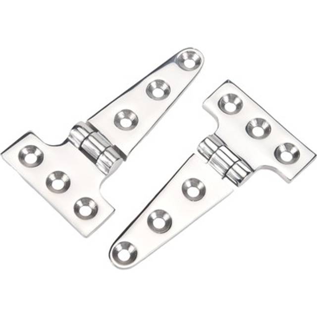 2 Pcs Heavy Duty T Hinge 316 Stainless Steel Marine Grade Casting Hinge5780