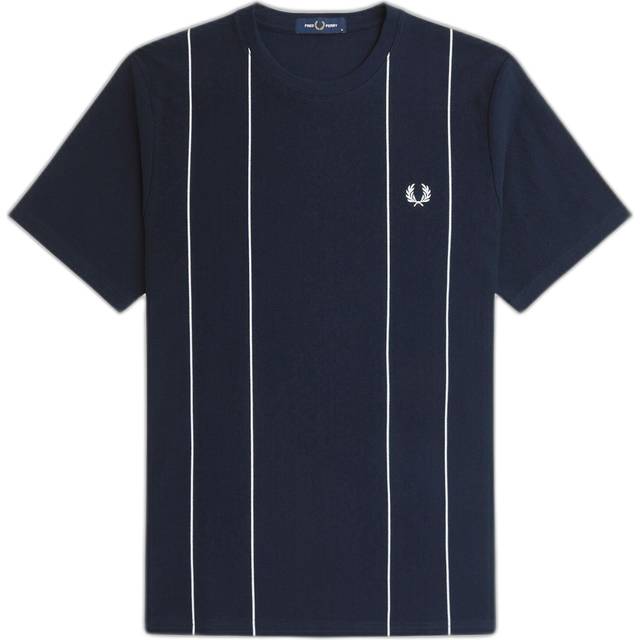 Fine striped T-shirt Fred Perry - Bleu - 2XL