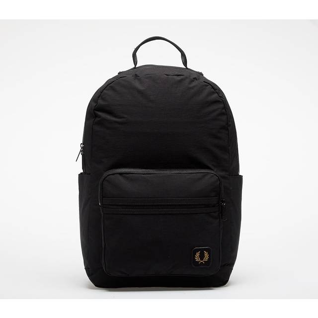 Fred Perry Nylon Rygsæk Sort