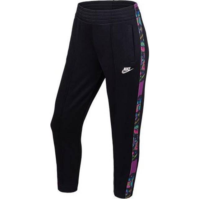 Nike Training Running Side Print Vintage Sports Long Pants Women bottoms Black BV2729-010 M
