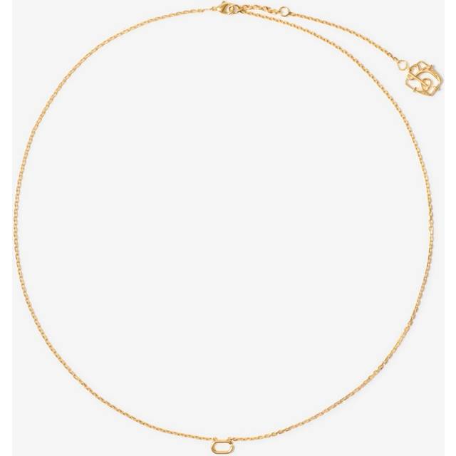 Burberry Charm Fine Chain Necklace - Gold - One Size