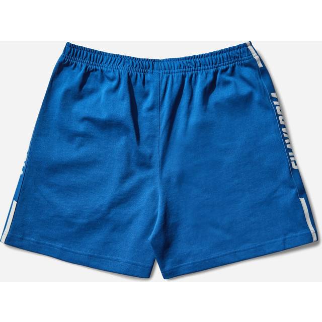 Men s Willy Chavarria Gym Shorts Dark Marine - Blue (L)