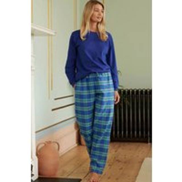 British Boxers Women's 'Inverness' Tartan Brushed Cotton Pyjama Trousers | Size: XL - Multicolor