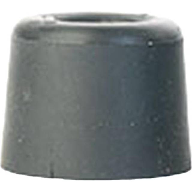 Small Black Rubber Door Stops 25mm / 1''