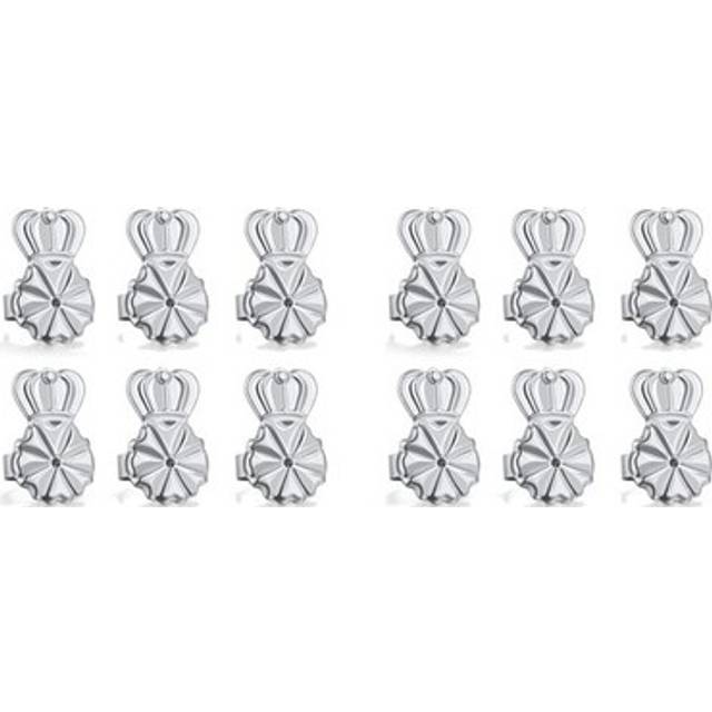 6-pairs Earring Backs Lifter For Heavy Earrings, Adjustable Hypoallergenic9465
