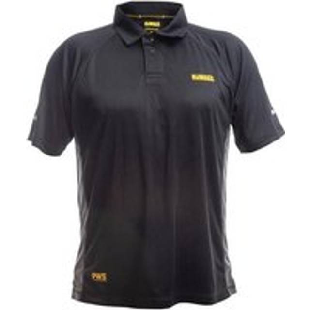 (Extra Large, Black/Grey) Dewalt Power Tools Rutland Performance Polo Shirt