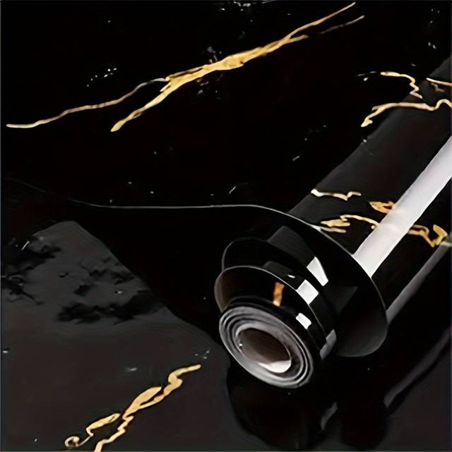 TEMU Marble Wallpaper - Waterproof, Removable Contact Paper For Living Room, Kitchen, Bedroom, Dorm Decor & Furniture Makeover