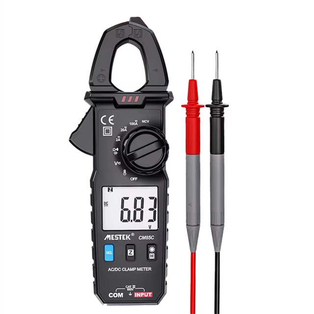 AC DC Current Digital Clamp CM85C 600V Voltage Voltmeter Ammeter Meters Meter 1mA Accuracy