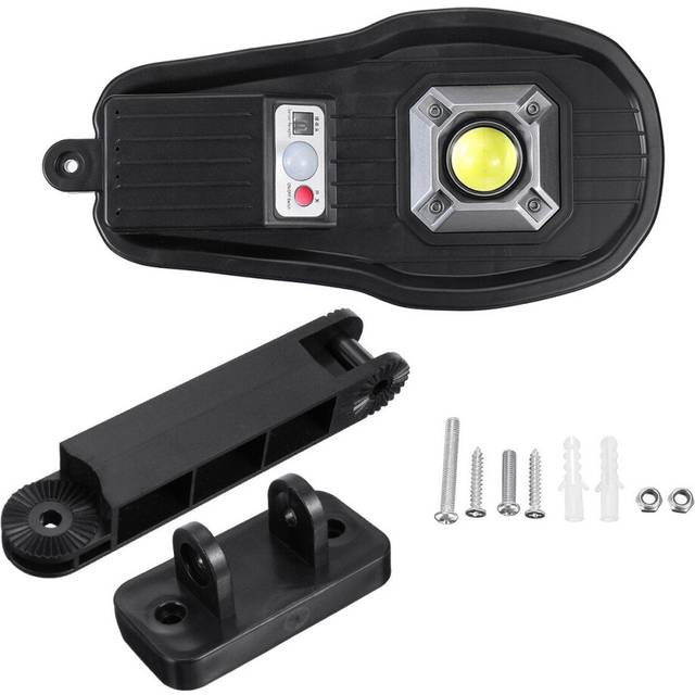 (Type A) 24COB/8COB Outdoor Solar Lamp Street Lights with Remote Control IP65 Waterproof for Garden Yard