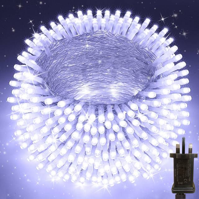 Moxled Fairy Lights Plug in Waterproof - 100M/328ft 800 LED String Lights Mains Powered, 8 Modes Garden Christmas Lights for Outdoor Indoor Bedroom