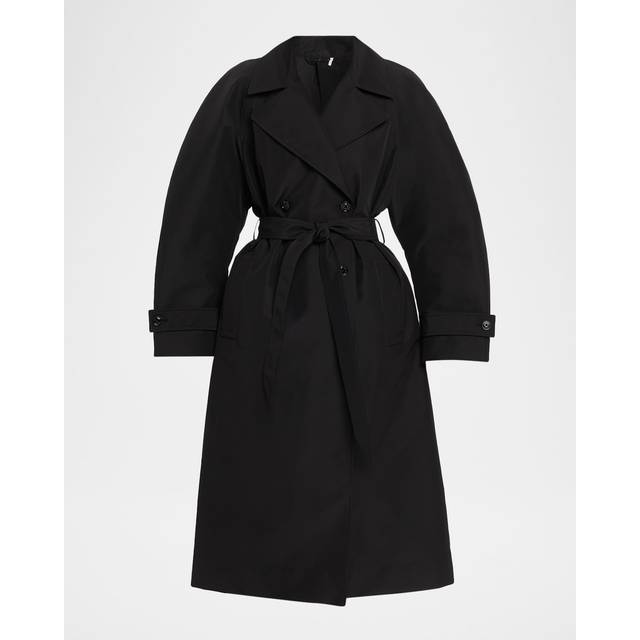 Moncler Genius X Ee72 By Edward Enninful "Zake" Trench Coat - Black   - 1