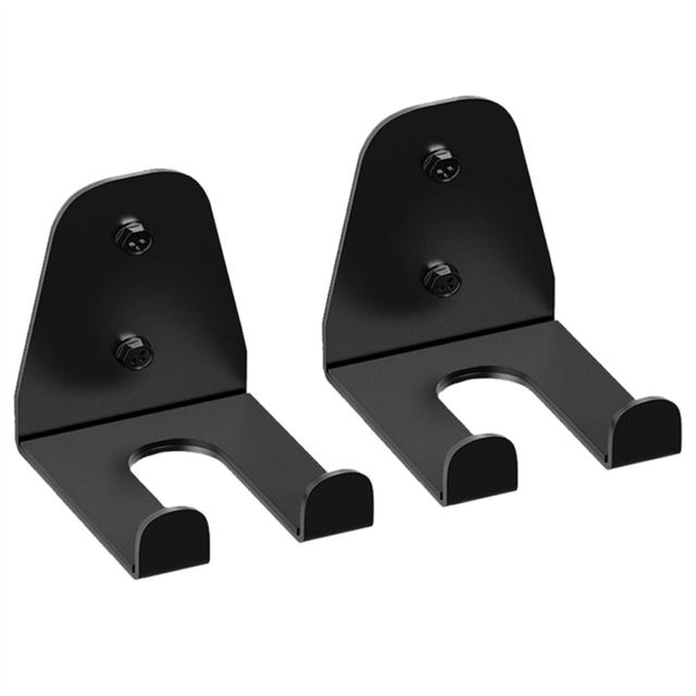 2PCS Barbell Hanger,Double Hook Garage Gym Bar Wall Rack,Vertical Mount Rack,Commercial or Home Accessory