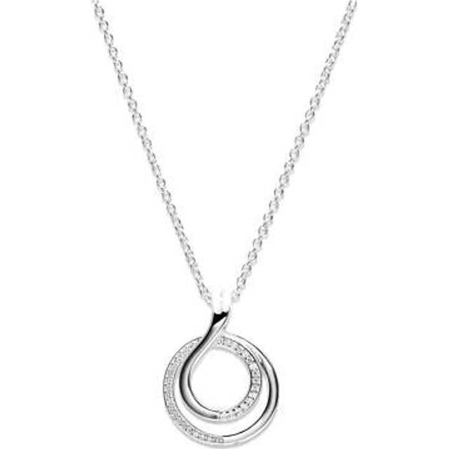 Unique & Co MK-797/SIL Women&#039;s Silver 925 Pendant Necklace