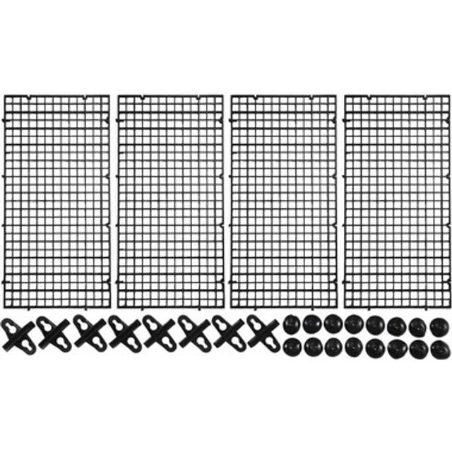 Aquarium Divider Tray Plastic Mesh Aquarium Egg Box Light Diffuser, Fish4219