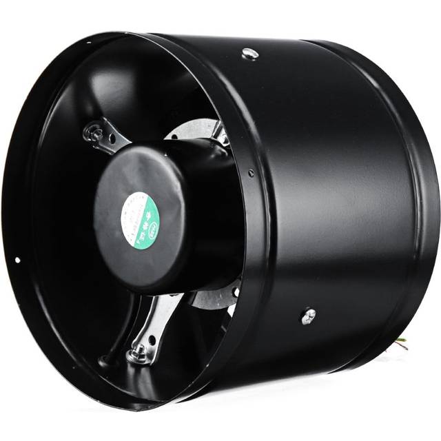 8 Inch Duct Fan Low Noise Exhaust Fans for Kitchen Garage Bathroom Ventilation Blower